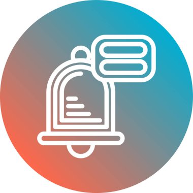 Modern b 'nin vektör illüstrasyonu eksik simgesi