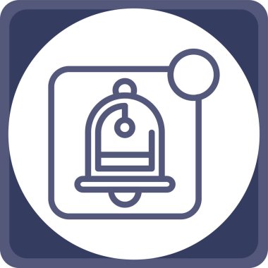 Zarf simgesinin vektör illüstrasyonu