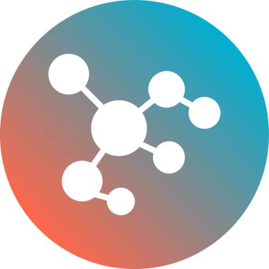 Molekül logosu tasarım şablon vektör simgesi tasarımı