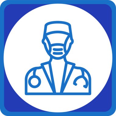 Doktor Simge vektör illüstrasyonu