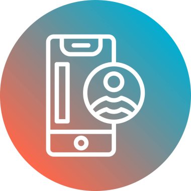 soyut arkaplanda benzin istasyonu simgesi vektörü