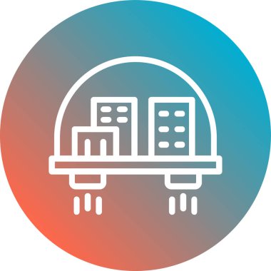 Modern b 'nin vektör illüstrasyonu