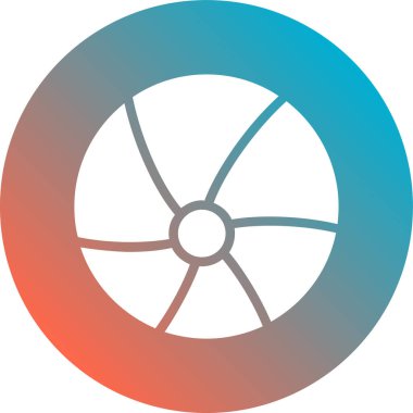 Modern simgenin vektör illüstrasyonu