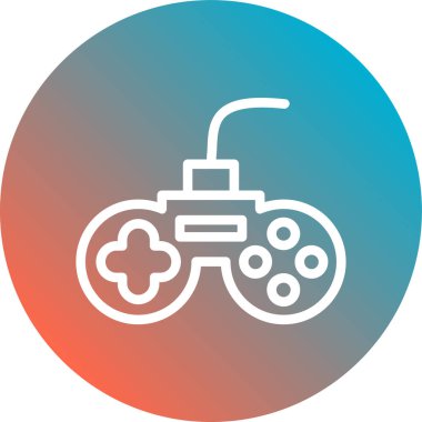 oyun simgesi vektör çizimi