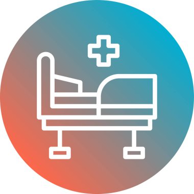 Hastane Simgesi Vektör İllüstrasyonu