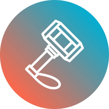 Modern b 'nin vektör illüstrasyonu eksik simgesi