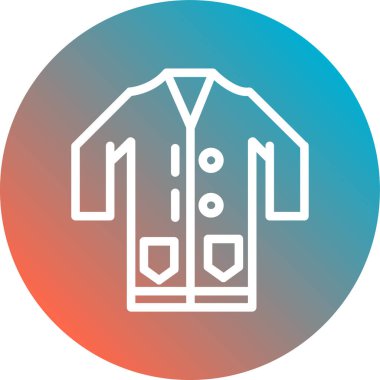 Modern simgenin vektör illüstrasyonu