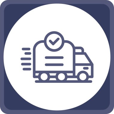 Otobüs. Web simgesi basit illüstrasyon