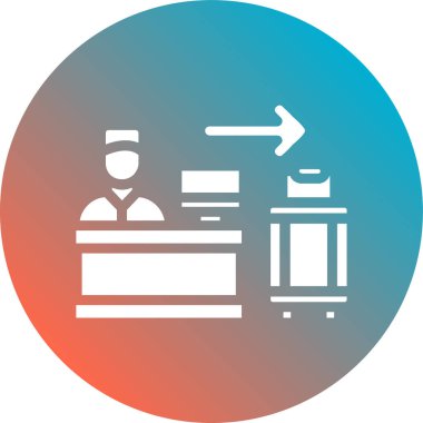 Yemek servisi. Web simgesi