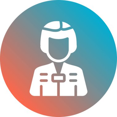 Motosiklet başlığı ikon vektör illüstrasyonu