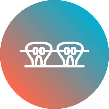 Vektör illüstrasyonu, simge ögesi biçimi