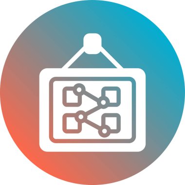 seo modern simgesinin vektör illüstrasyonu