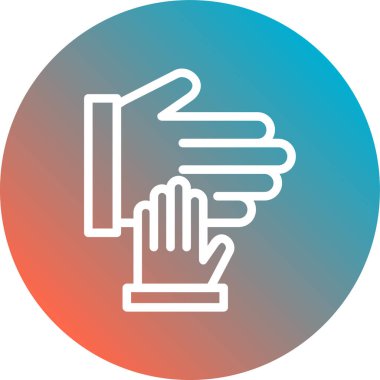 Bir simgenin vektör illüstrasyonu