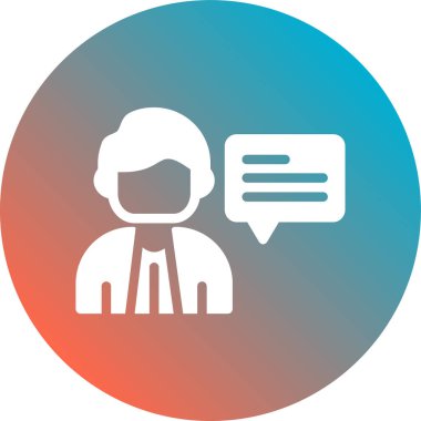 Modern simgenin vektör illüstrasyonu