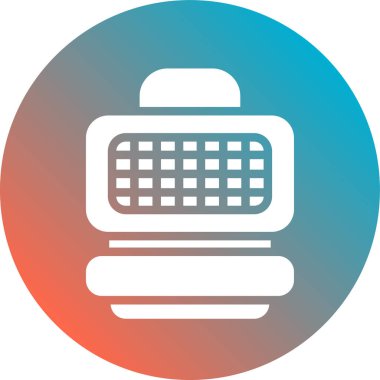 vektör modern ofis masası ico