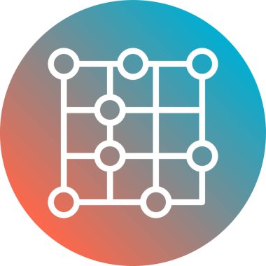 seo modern simgesinin vektör illüstrasyonu