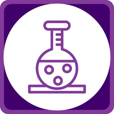 Benzersiz gaz yakıcı ve gaz vektör simgesi