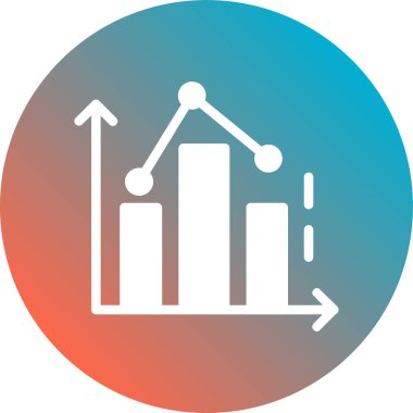 Grafiğin vektör illüstrasyonu