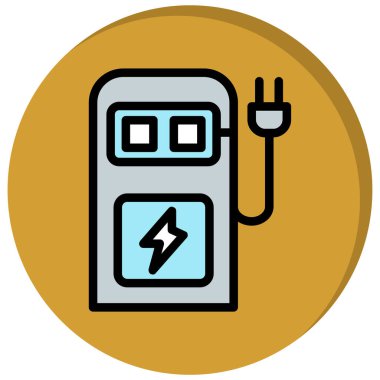 elektrikli araba şarj simgesi