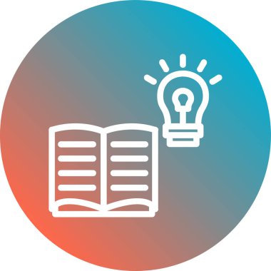 Kitap. Web simgesi basit illüstrasyon