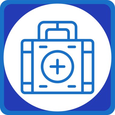 Modern b 'nin vektör çizimi tıbbi simge eksikliği