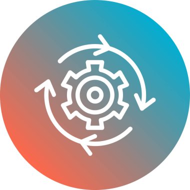 Ayarlama. Web simgesi basit illüstrasyon