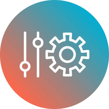 seo modern simgesinin vektör illüstrasyonu