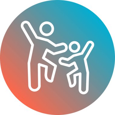 İnsan simgesinin vektör illüstrasyonu