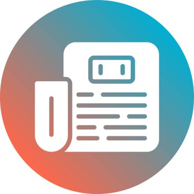 dosya belgesi vektör illüstrasyonu