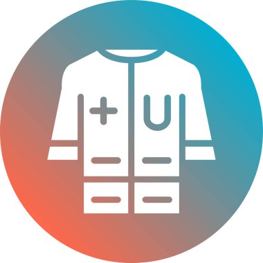 Ceket simge vektör çizim