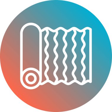 Bir b eksikliği simgesinin vektör çizimi