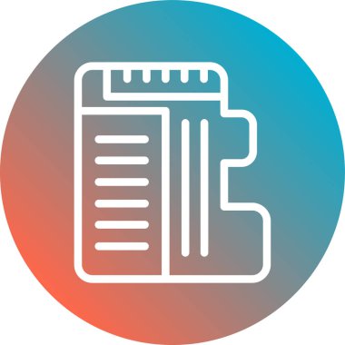 Modern b 'nin vektör illüstrasyonu eksik simgesi