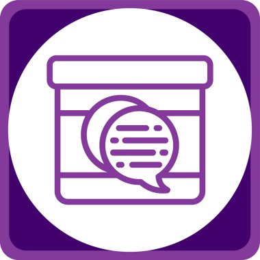 Benzersiz gazete ve konuşma sembolü