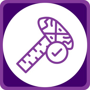 Bir termometre simgesinin vektör çizimi