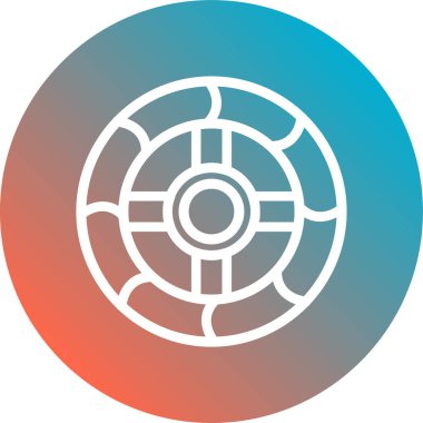 Vektör illüstrasyonu, seo modern simge