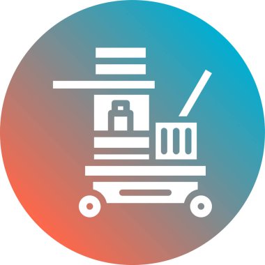 Gıda simgesinin vektör illüstrasyonu