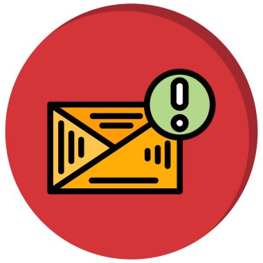 e- posta simgesi, vektör illüstrasyonu