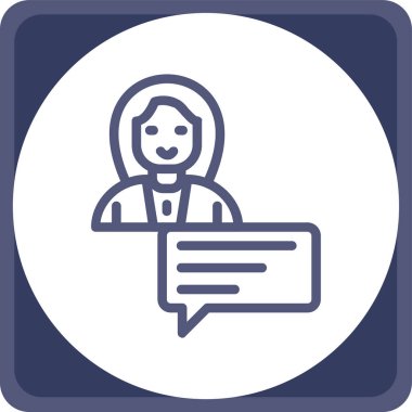 iş simgesi vektör illüstrasyonu