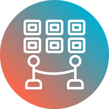 seo modern simgesinin vektör illüstrasyonu