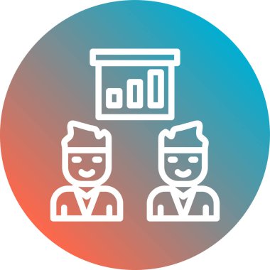 seo modern simgesinin vektör illüstrasyonu