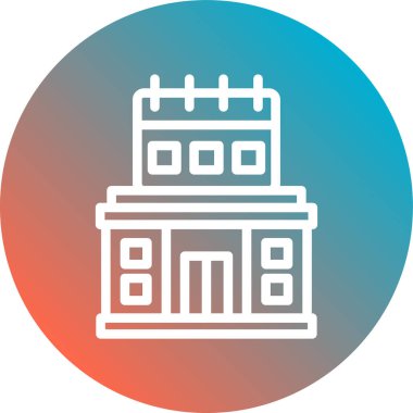 Modern eğitim ikonunun vektör illüstrasyonu