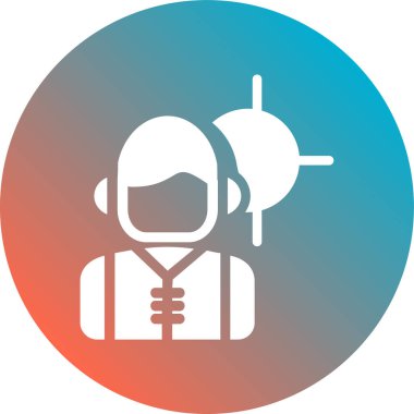 Modern simgenin vektör illüstrasyonu