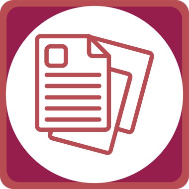 dosya biçimi web simgesi, vektör illüstrasyonu