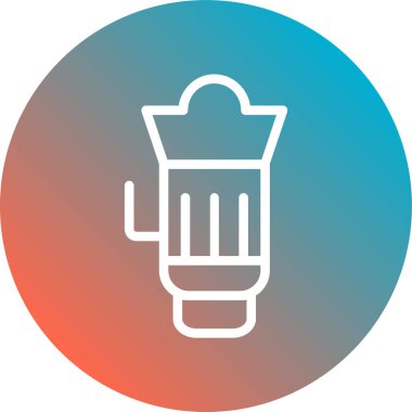 Modern b 'nin vektör illüstrasyonu eksik simgesi