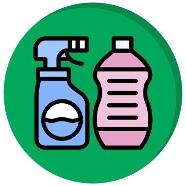 Şişe. Web simgesi basit tasarım