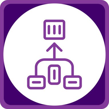 Modern b 'nin vektör illüstrasyonu eksik simgesi