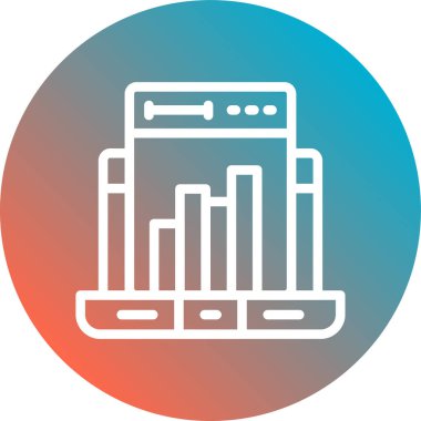 iş grafiği vektör illüstrasyonu