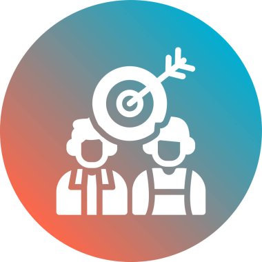 iş takımı çalışması izole edilmiş simge tasarımı, vektör illüstrasyonu