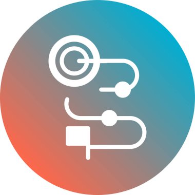 Modern b 'nin vektör illüstrasyonu eksik simgesi