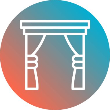 Vektör illüstrasyonu, simge ögesi biçimi